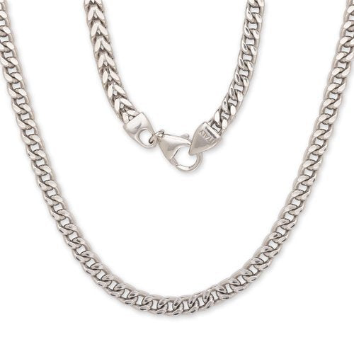 Franco Italian Chain .925 Sterling Silver Chain / 5 mm - Betterjewelry