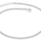 Better Jewelry CZ Stone .925 Sterling Silver Anklet