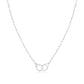 Better Jewelry .925 Sterling Silver Paper Clip "Handcuff" Chain Necklace