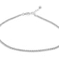 Better Jewelry CZ Stone .925 Sterling Silver Anklet